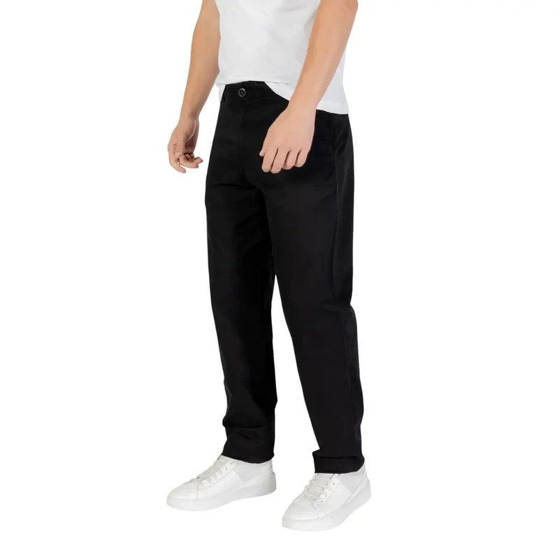 Pantalons Homme Armani Exchange Noir Coton Élasthanne