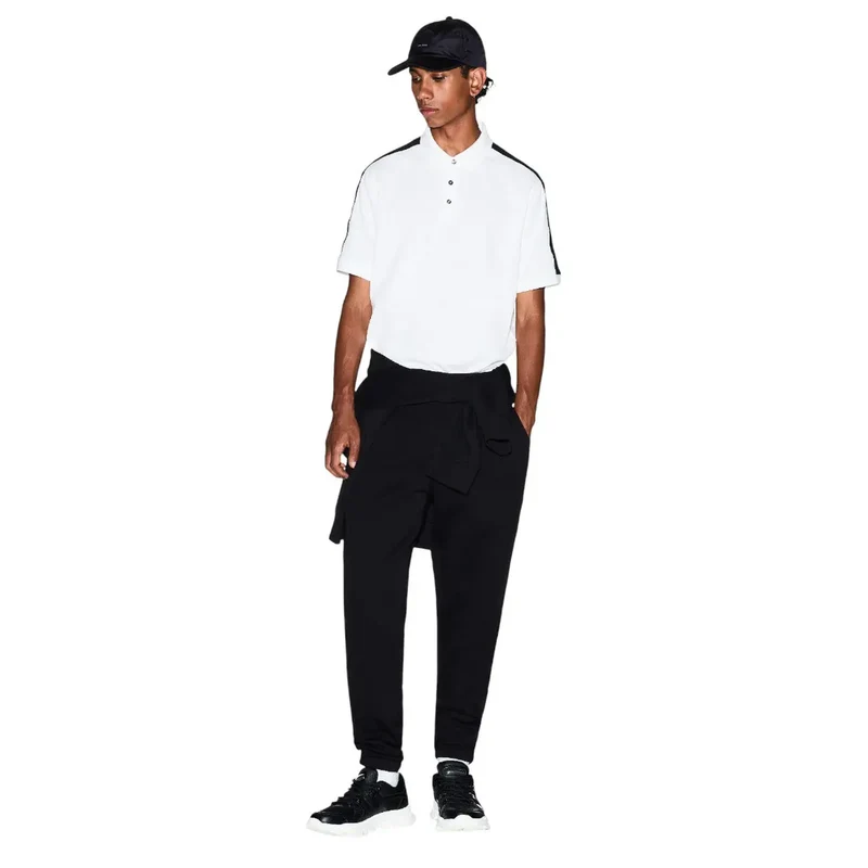 Pantalons en coton pour hommes Armani Exchange Noir XM001301 AF10818
