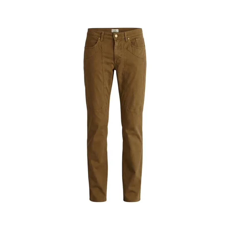 Pantalons d'homme Jeckerson bleu chenille stretch JUPPA077