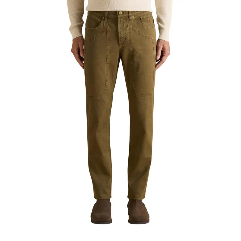 Pantalons d'homme Jeckerson bleu chenille stretch JUPPA077