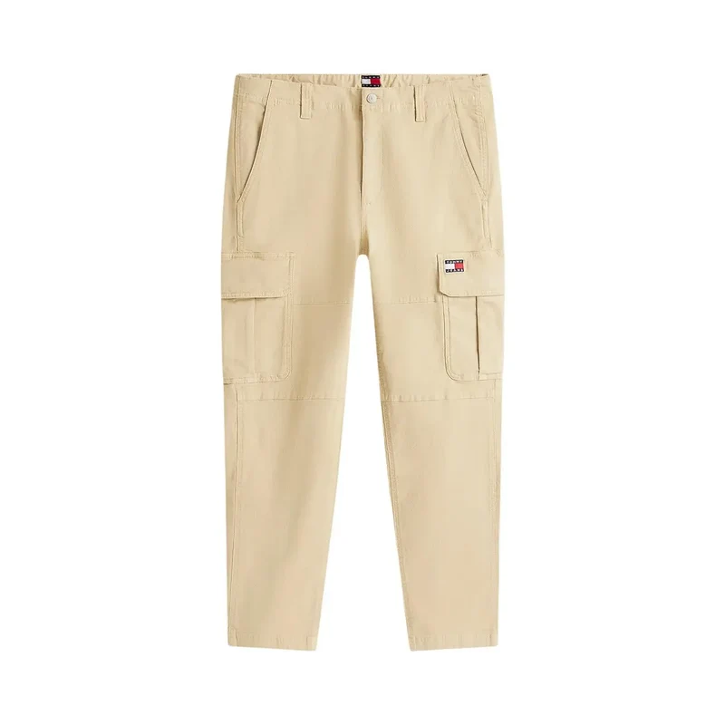 Jeans pour Hommes Tommy Hilfiger Beige Coton Biologique DM0DM22651