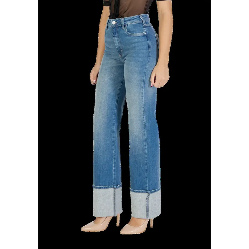Jean Femme Colcci Bleu Coton Pantalon Slim Fit
