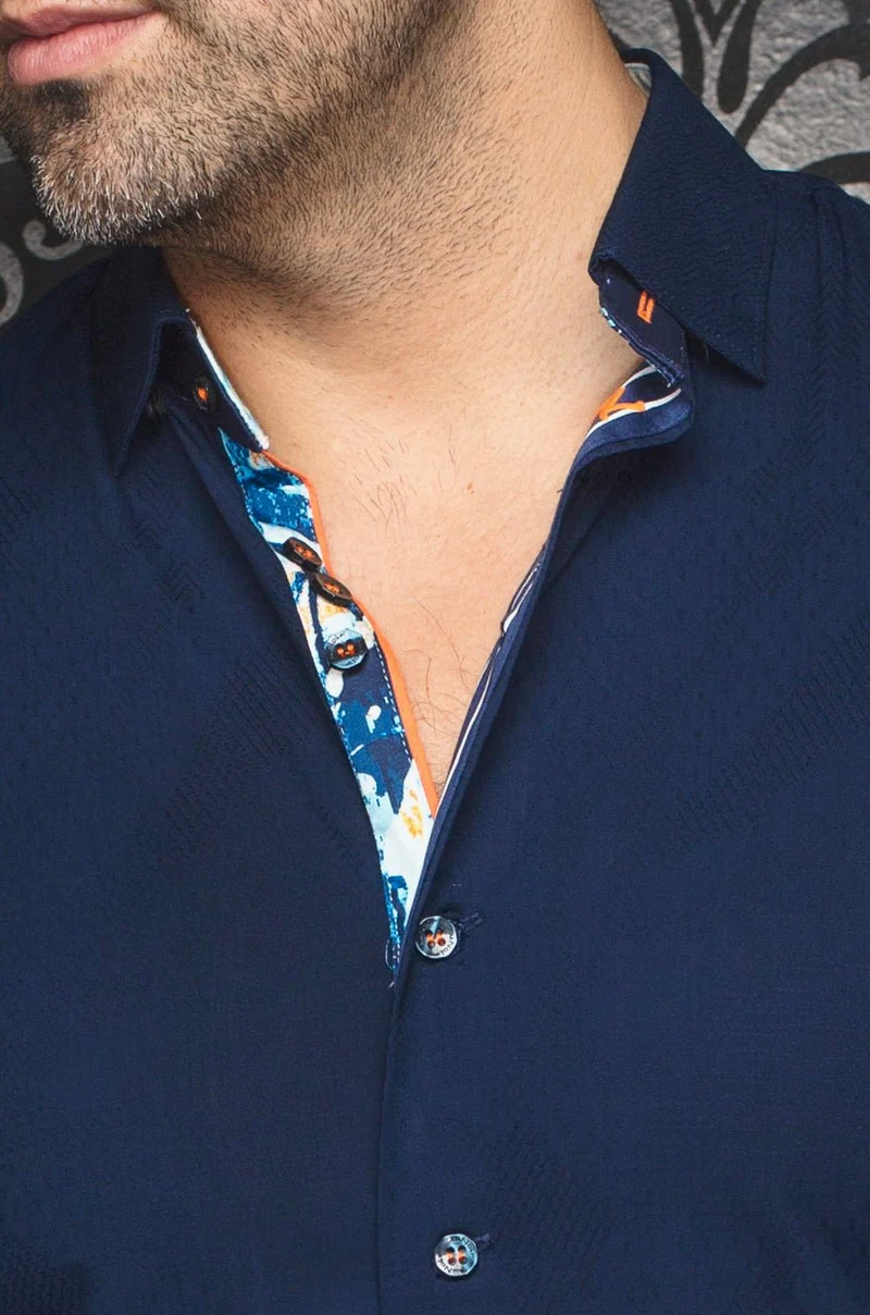 Manches Courtes | FAJARDO, Navy