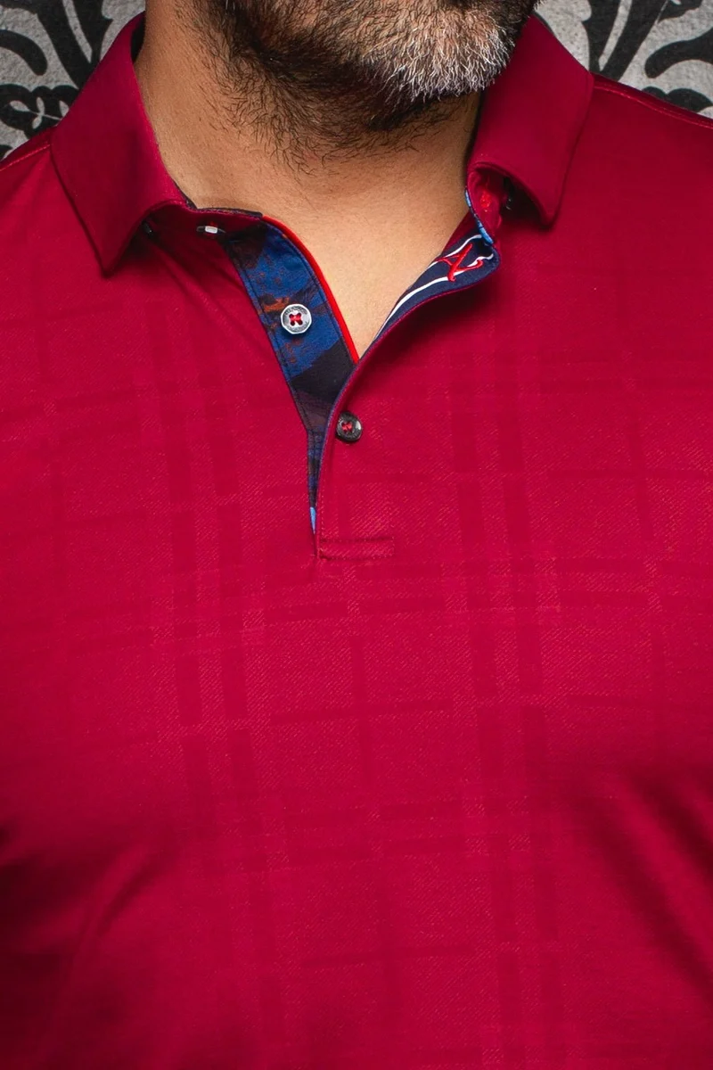 POLO MANCHES LONGUES | CHELSEA, Cabernet