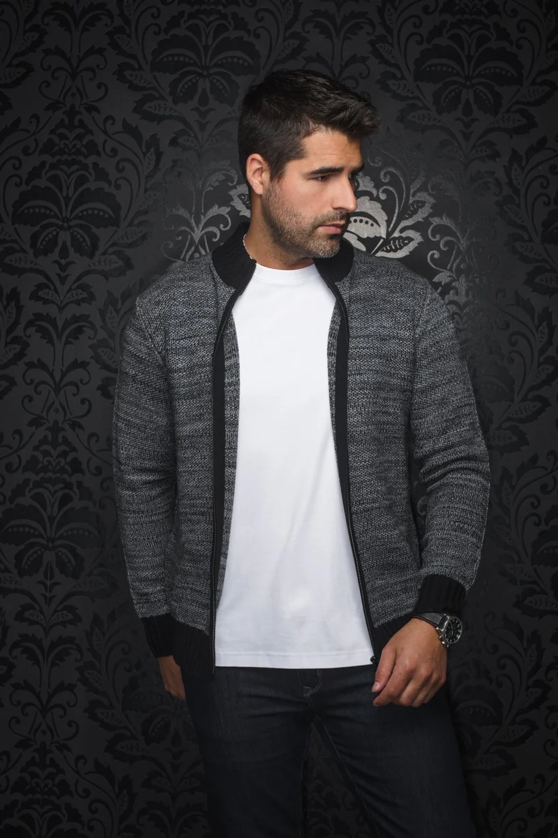 CHANDAIL EN LAINE MÉRINOS | KOSKI, grey