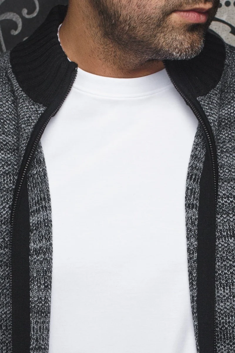 CHANDAIL EN LAINE MÉRINOS | KOSKI, grey