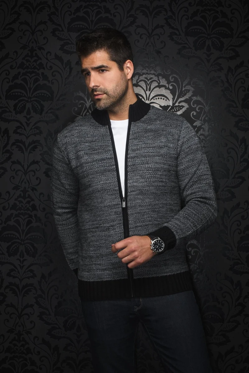 CHANDAIL EN LAINE MÉRINOS | KOSKI, grey