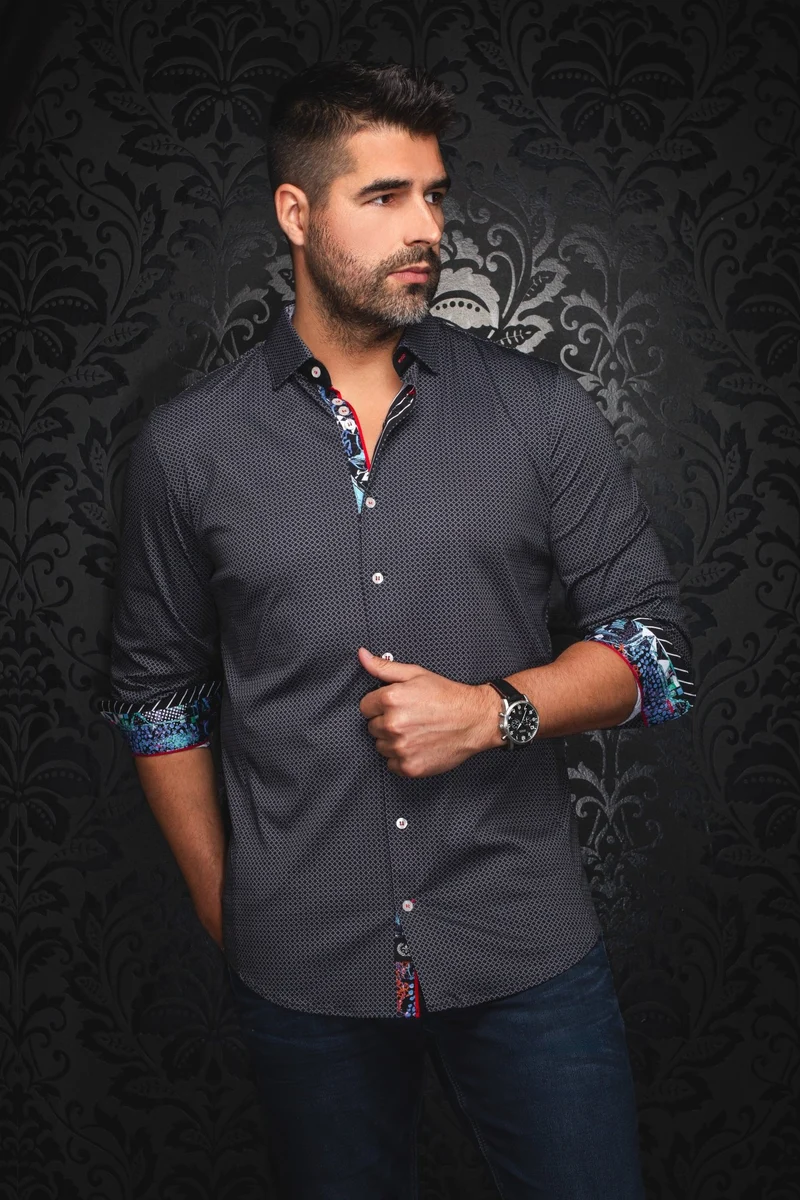CHEMISE | SUNDANCE, Black Grey