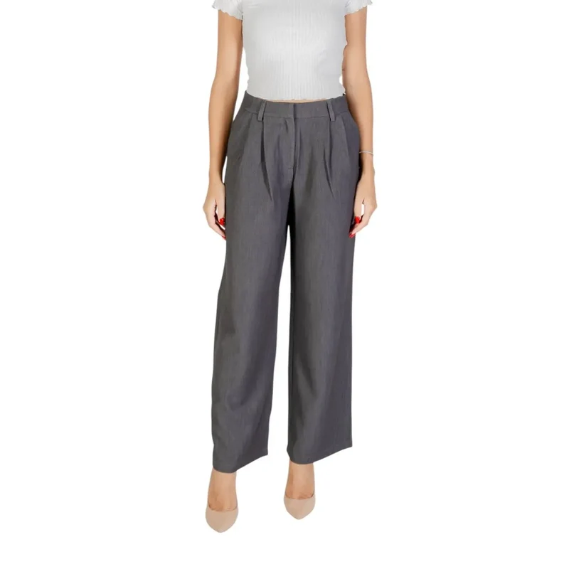 Pantalon pour femmes only, fermeture éclair, attache, polyester, viscose, taille 38
