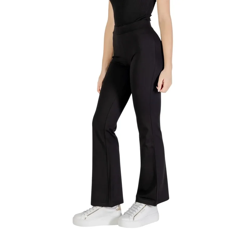 Pantalon pour femmes Jacqueline De Yong noir en viscose 15196908
