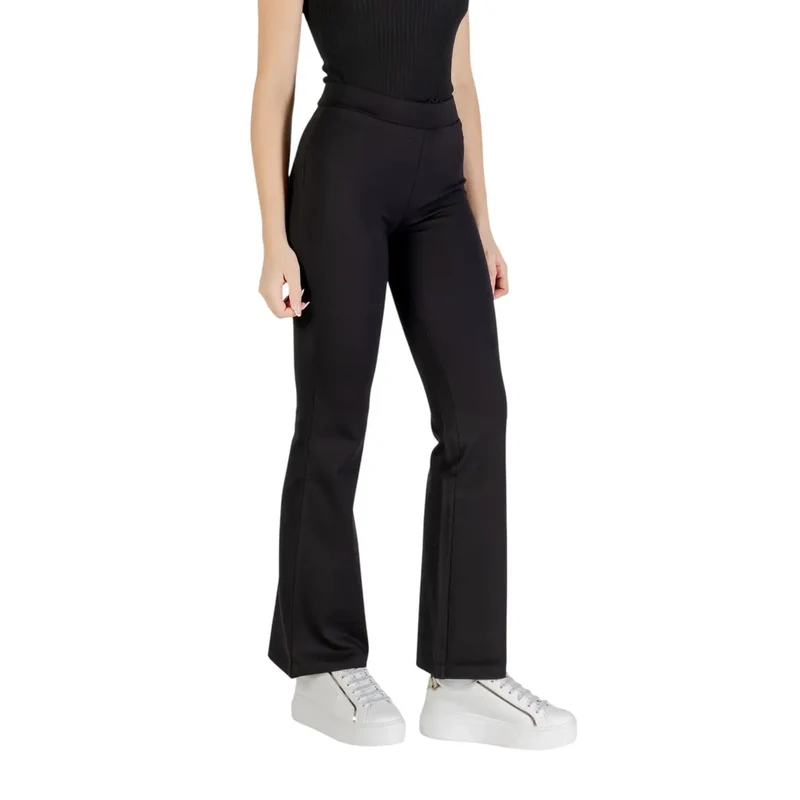 Pantalon pour femmes Jacqueline De Yong noir en viscose 15196908