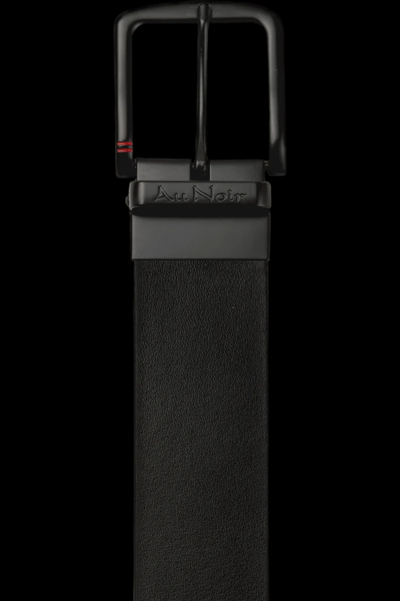 CEINTURE RÉVERSIBLE | STRAUSS BLACK, noir-brun