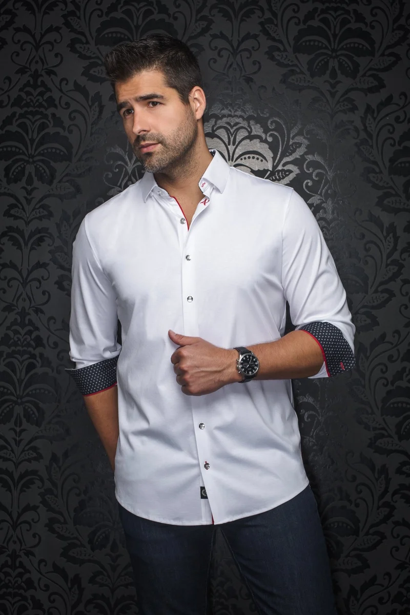 CHEMISE | DUNN, White