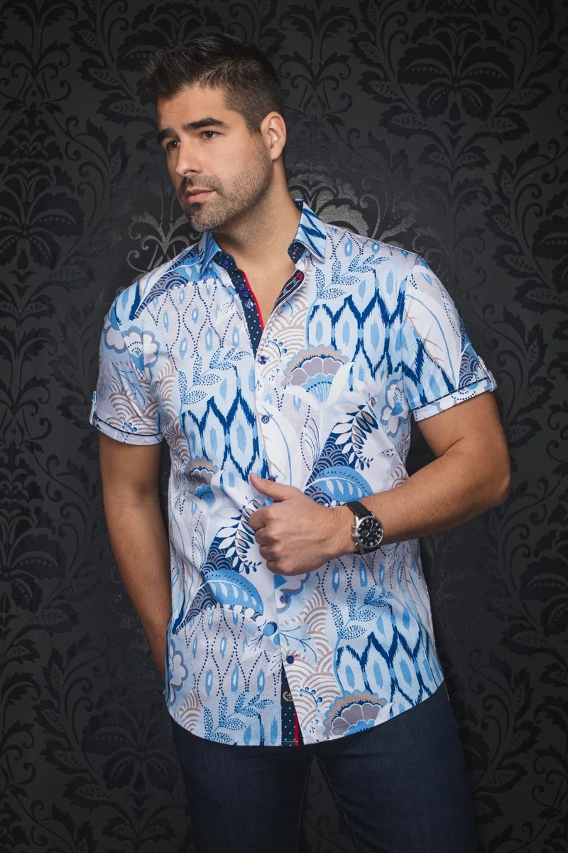 MANCHES COURTES EXTENSIBLE | KYLE, Light Blue