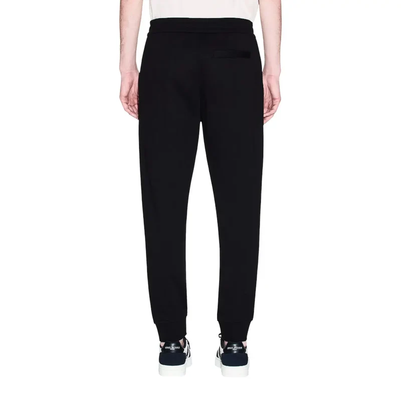 Pantalon Homme Armani Exchange Lacets Noir Coton XM001299