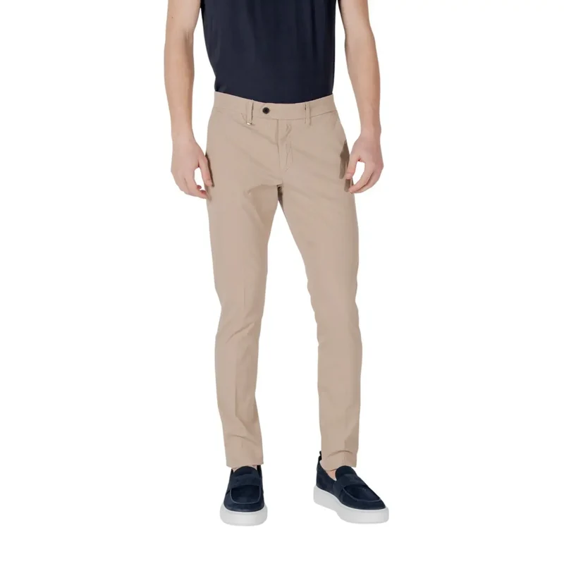 Pantalon Homme Antony Morato Beige Coton Slim Fit MMTR00580
