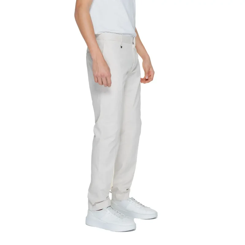 Pantalon pour Homme Antony Morato Blanc Mélange Coton Modal