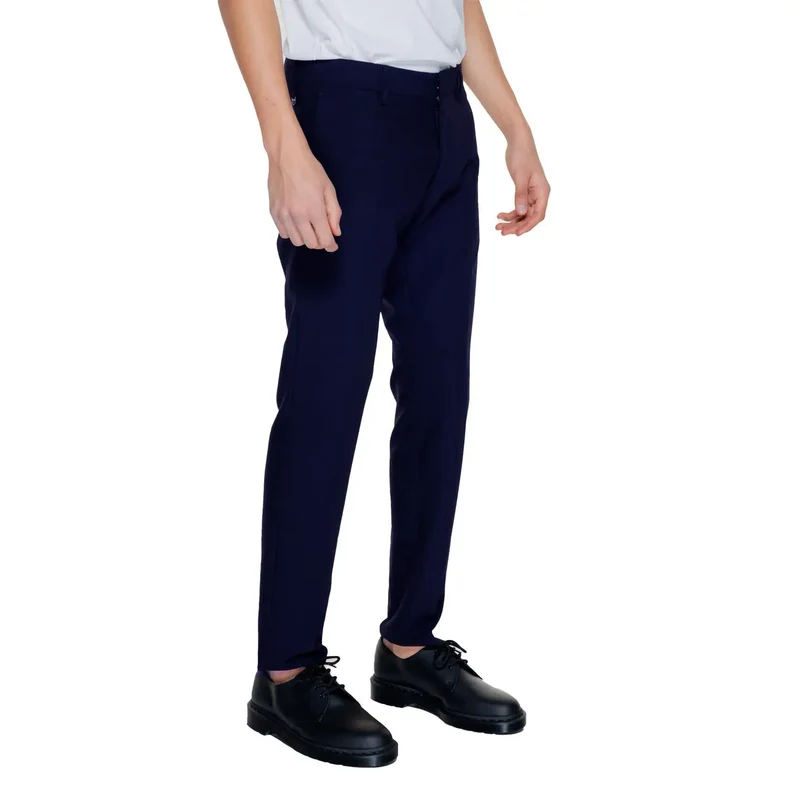 Pantalons Antony Morato Homme Bleu Polyester Viscose