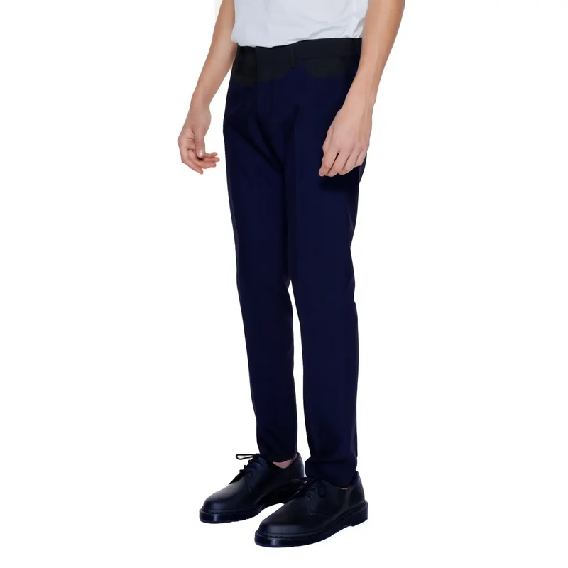Pantalons Antony Morato Homme Bleu Polyester Viscose