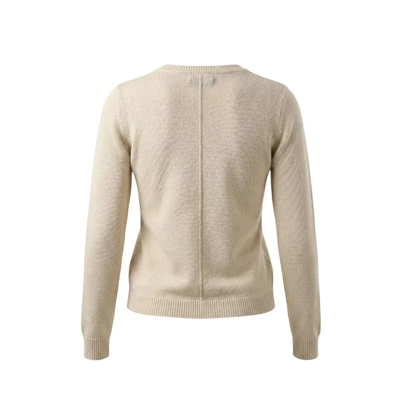 Cardigan long beige à boutons Jacqueline De Yong