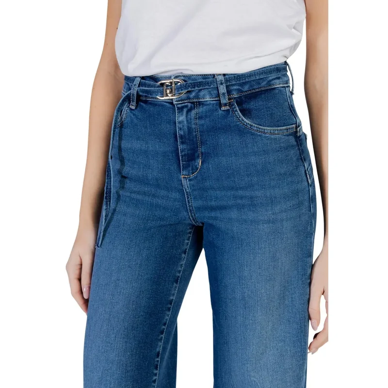 Jeans en coton stretch bleu pour femmes Liu Jo Printemps Été