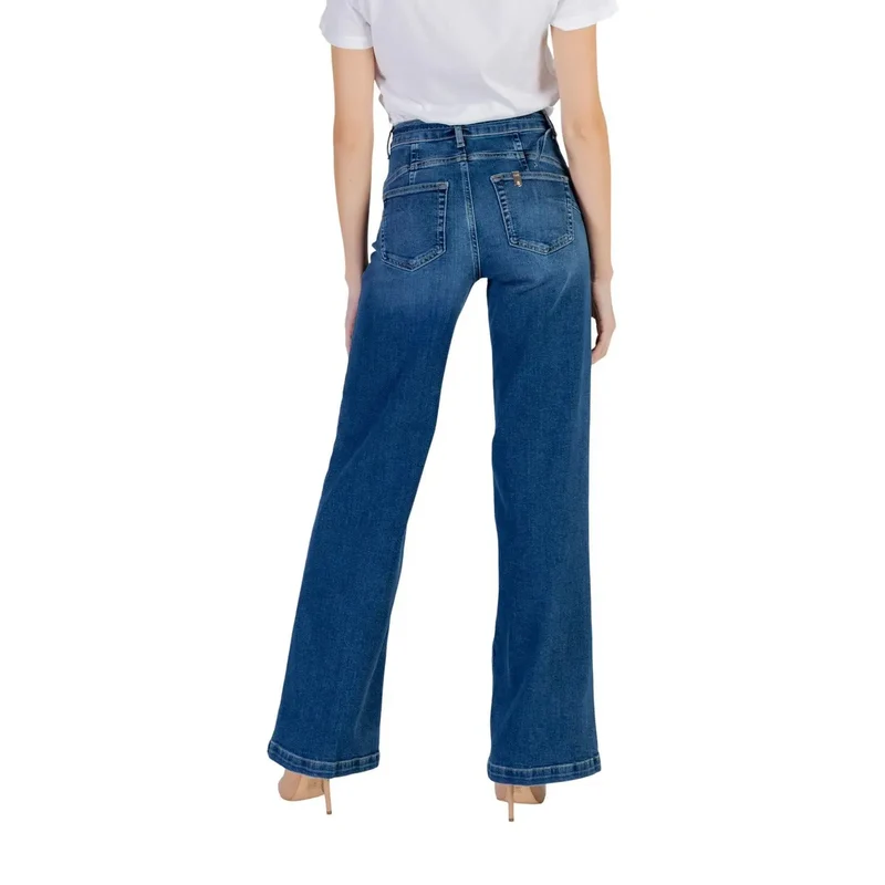 Jeans en coton stretch bleu pour femmes Liu Jo Printemps Été