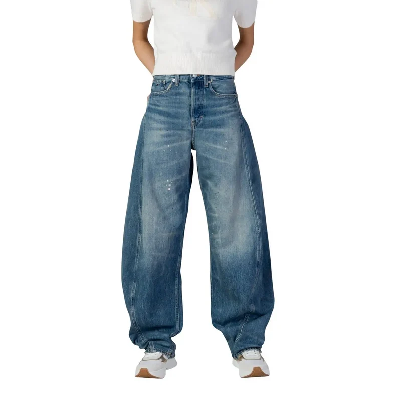 Jean bleu en coton bio pour femmes Tommy Hilfiger