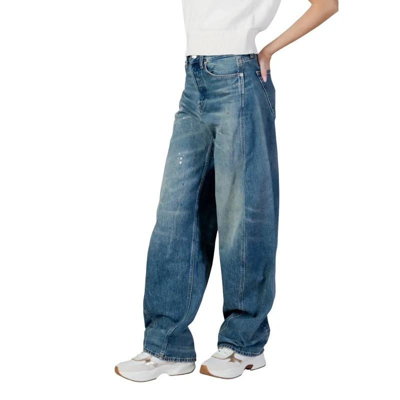 Jean bleu en coton bio pour femmes Tommy Hilfiger