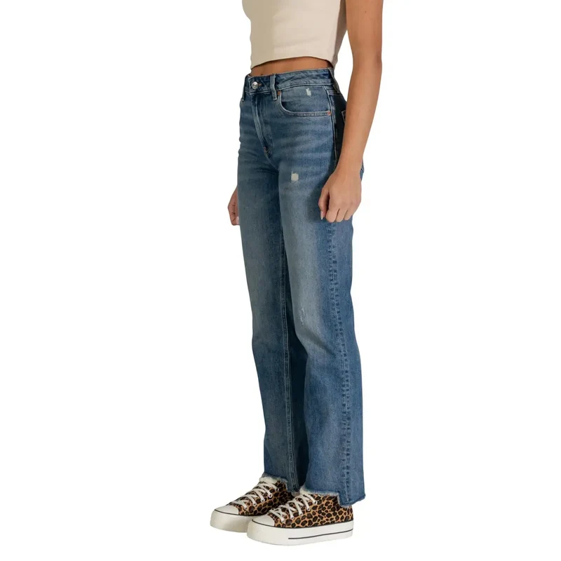 Jeans délavés bleu clair pour femmes Calvin Klein