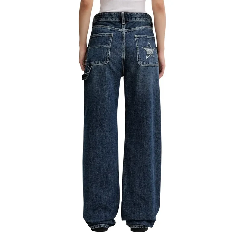 Jean bleu en coton biologique pour femme Tommy Hilfiger
