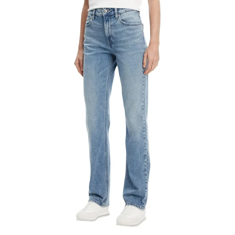 Jeans en coton bleu clair pour femmes Calvin Klein