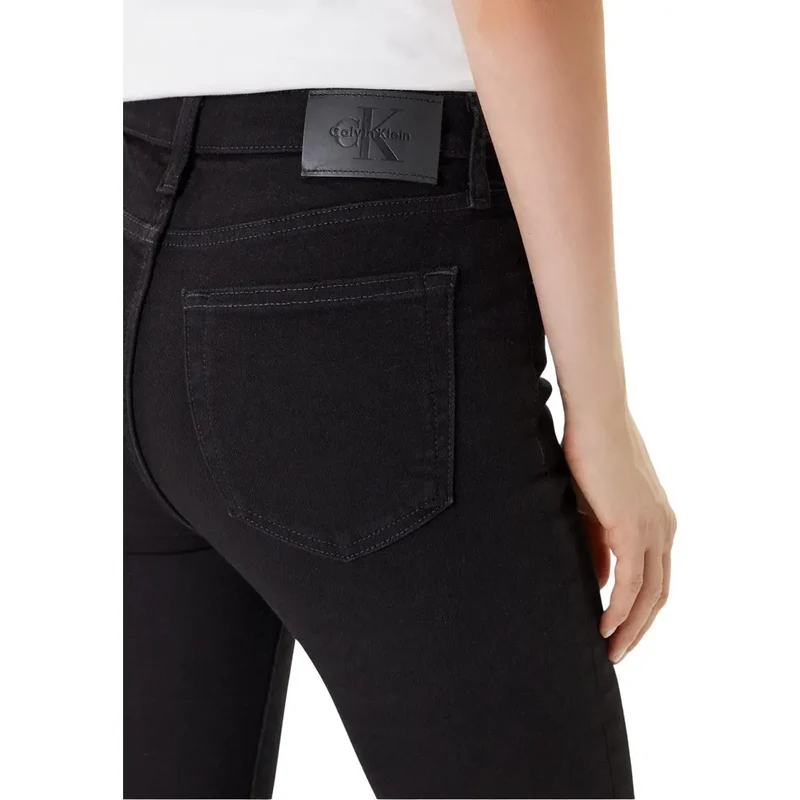 Jeans en coton noir pour femmes Calvin Klein