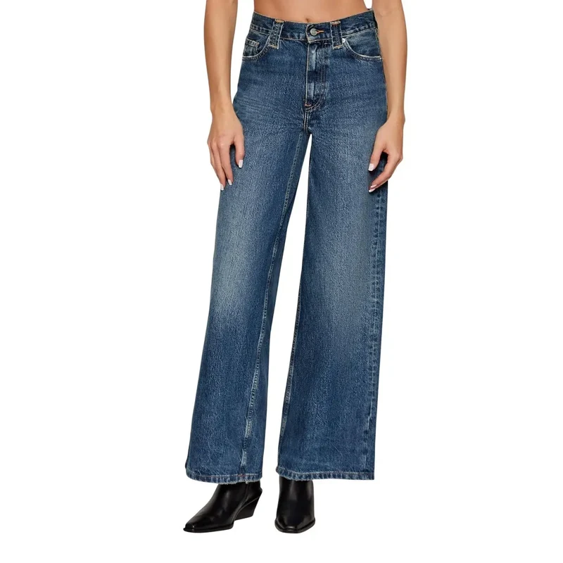 Jeans en coton bio bleu pour femmes Tommy Hilfiger