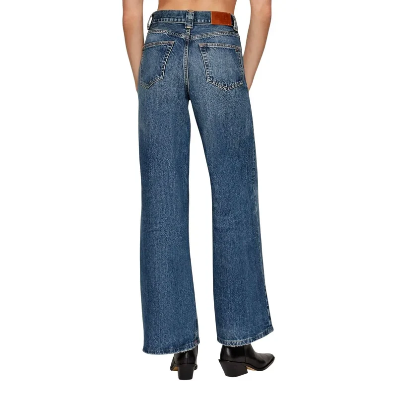 Jeans en coton bio bleu pour femmes Tommy Hilfiger