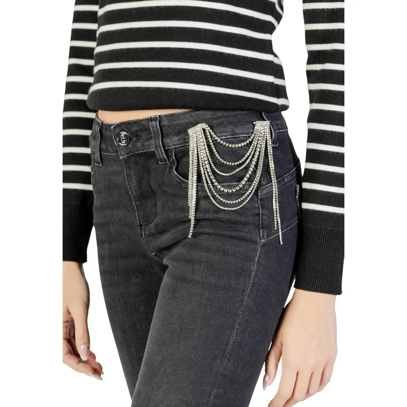 Jean Femme Liu Jo Noir Automne Hiver
