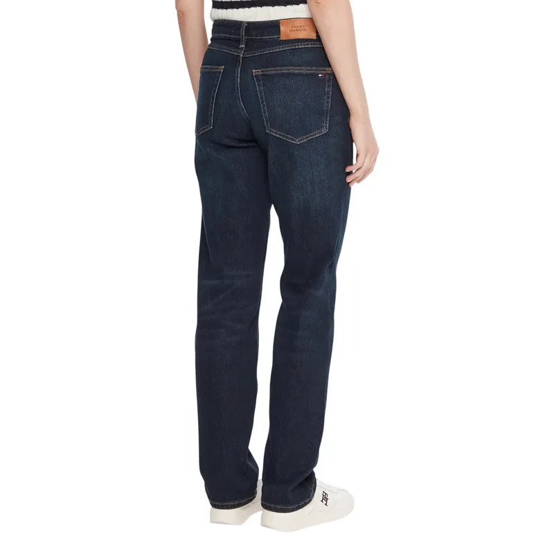 Jean bleu en coton bio pour femme Tommy Hilfiger