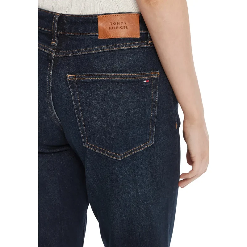 Jean bleu en coton bio pour femme Tommy Hilfiger