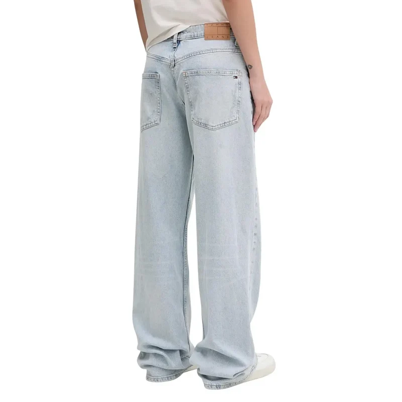 Jean slim bleu clair déchiré pour femme Tommy Hilfiger