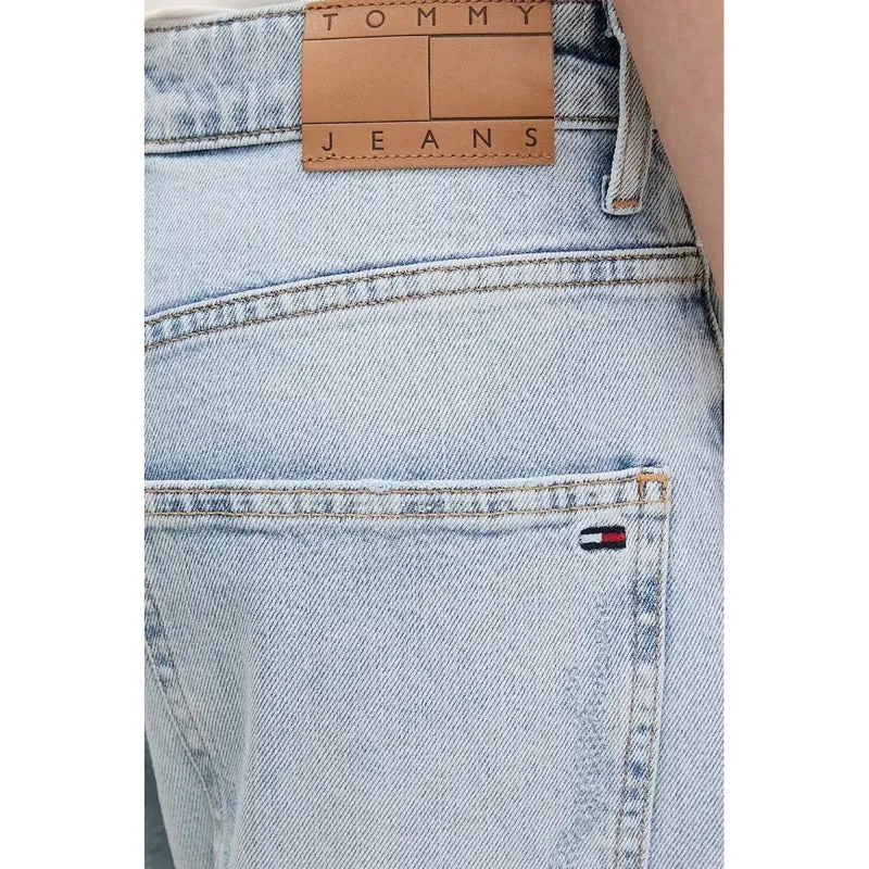 Jean slim bleu clair déchiré pour femme Tommy Hilfiger