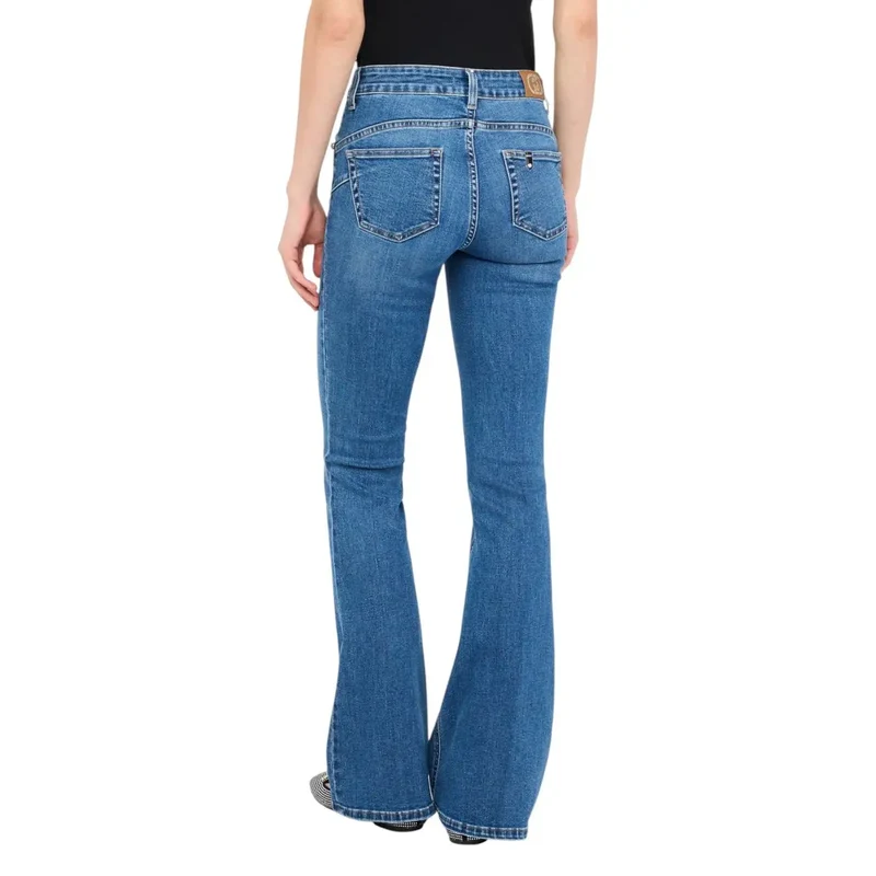 Jeans Femme en Coton Bleu de Liu Jo Collection Automne Hiver