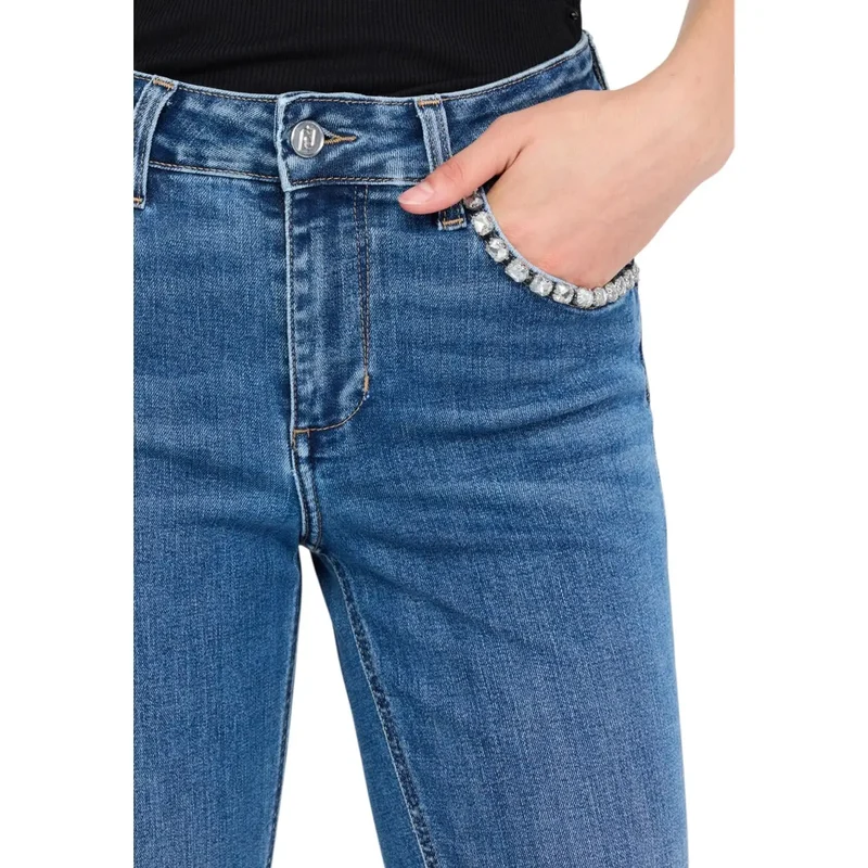 Jeans Femme en Coton Bleu de Liu Jo Collection Automne Hiver
