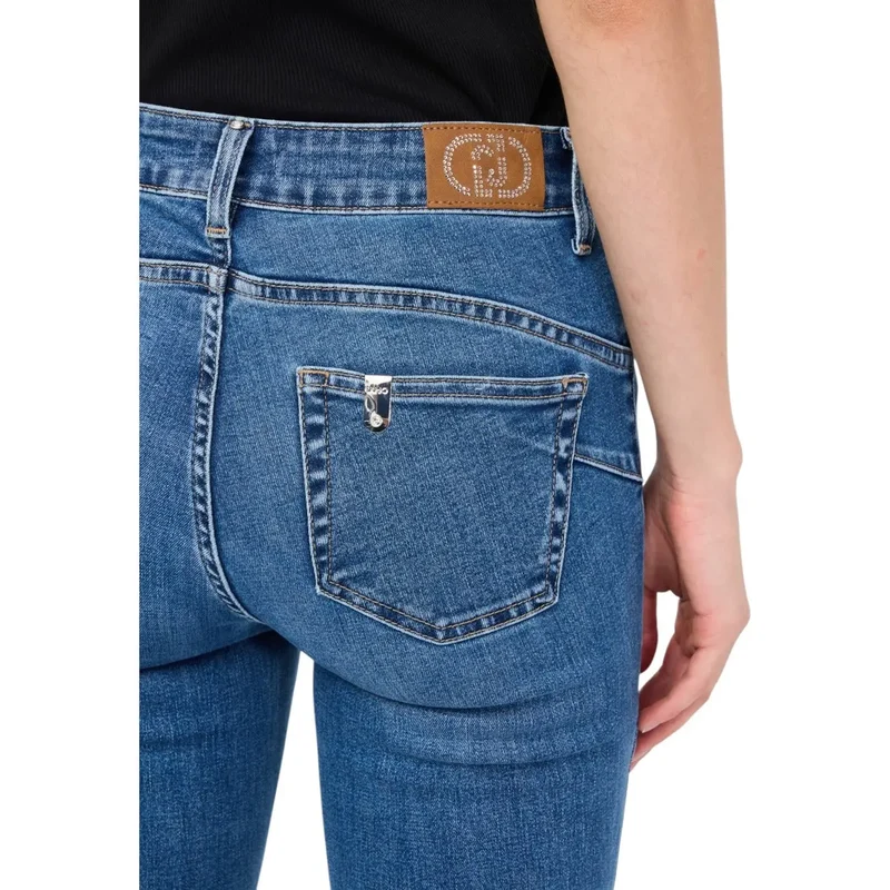 Jeans Femme en Coton Bleu de Liu Jo Collection Automne Hiver