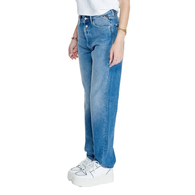 Collection Automne Hiver Jeans Unis Bleu pour Femmes Replay