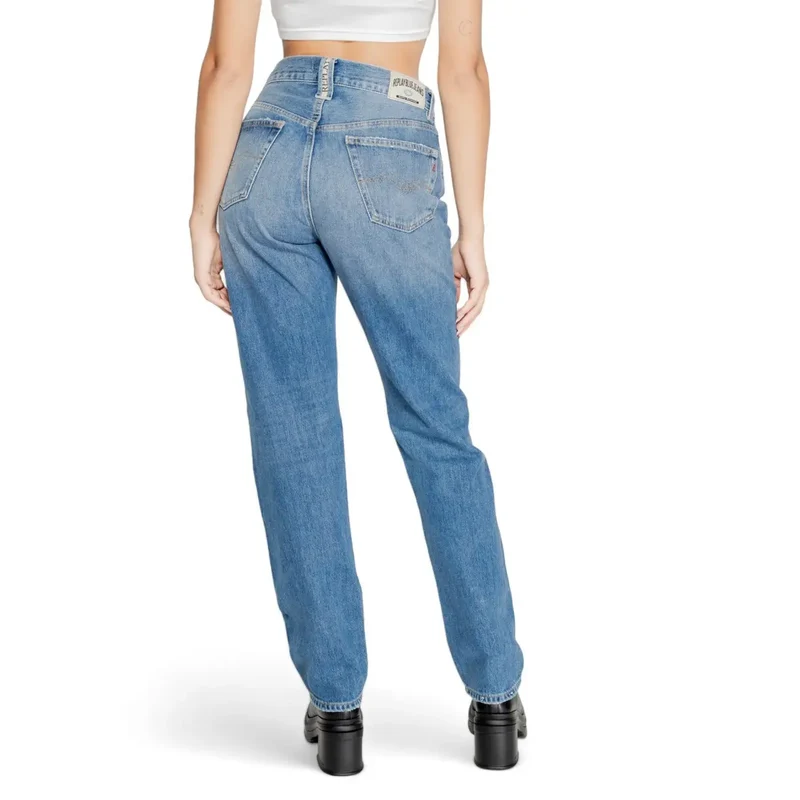 Collection Automne Hiver Jeans Unis Bleu pour Femmes Replay