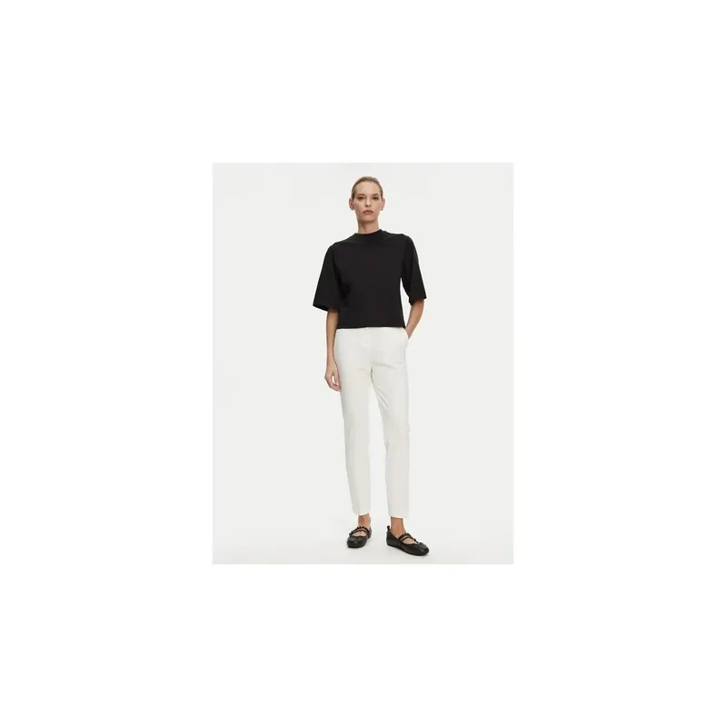 Pantalon en viscose blanche pour femmes par Pinko