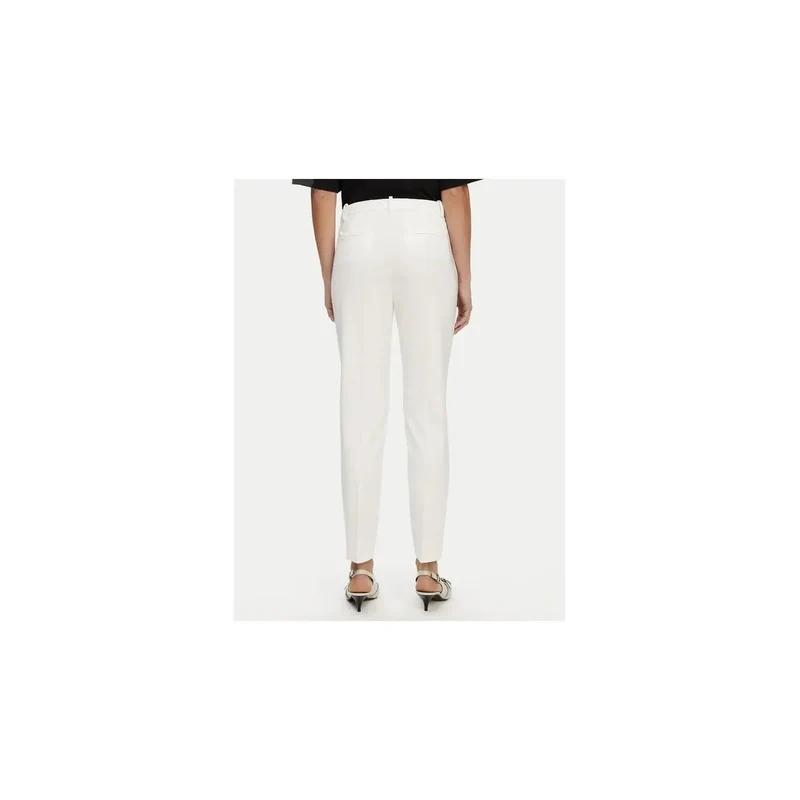 Pantalon en viscose blanche pour femmes par Pinko