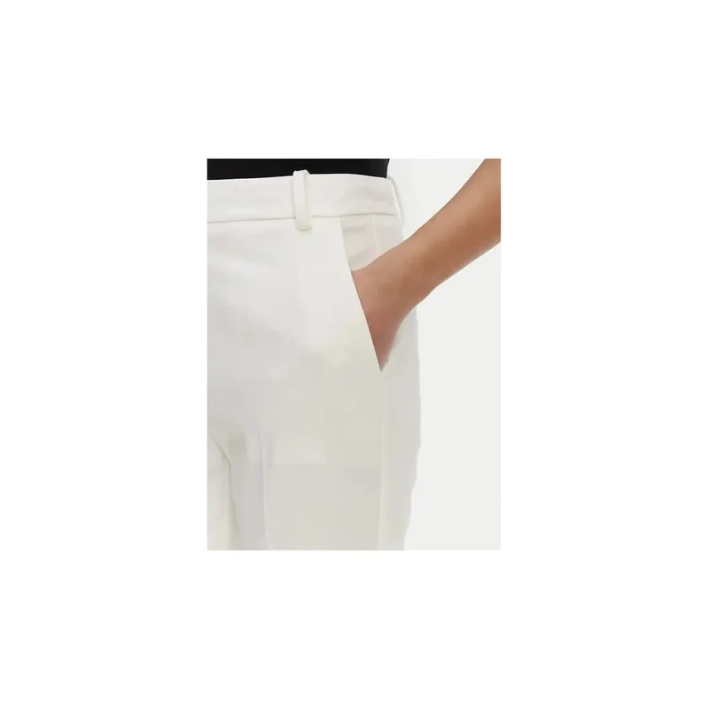 Pantalon en viscose blanche pour femmes par Pinko