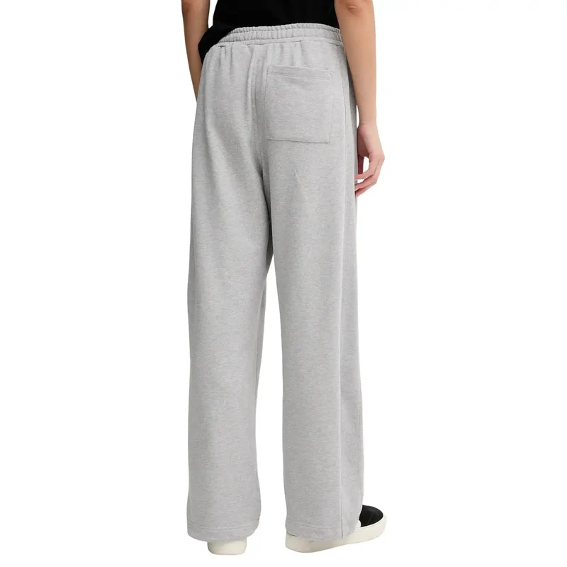 Calvin Klein Jeans Femme Pantalon en coton gris avec poches