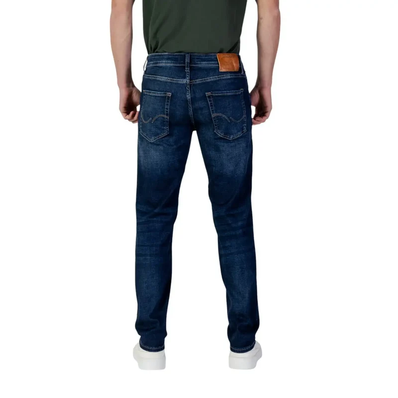 Jack & Jones Blue Organic Cotton Stretch Jeans