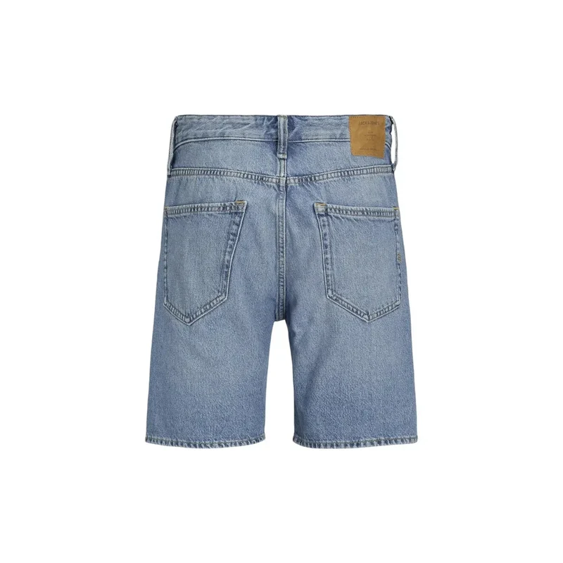 Jack & Jones Light Blue Short en coton polyester pour hommes